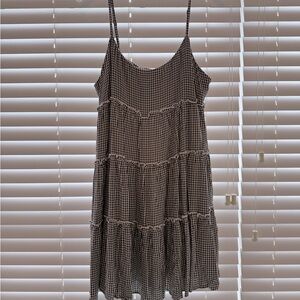 NWT Z Supply Black and White Ruffle Sundress. Medium